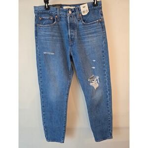 Levi's Wedgie Fit Straight Jeans Women's Size 28‎ NWT